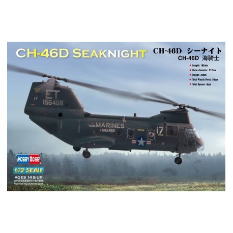 CH-46D Seaknight. HOBBY BOSS 87213