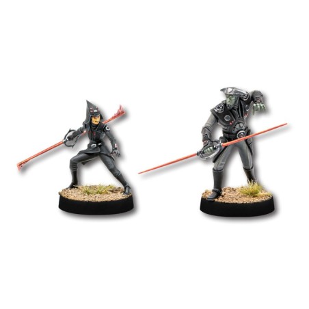 Star Wars Legión: El Quinto Hermano y la Séptima Hermana.