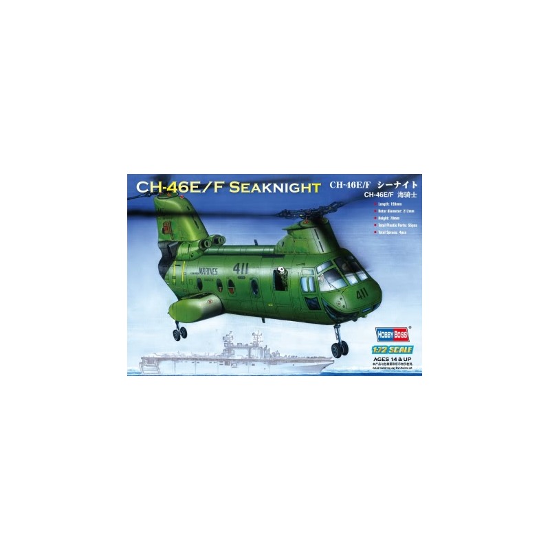 CH-46E/F Seaknight. HOBBY BOSS 87223