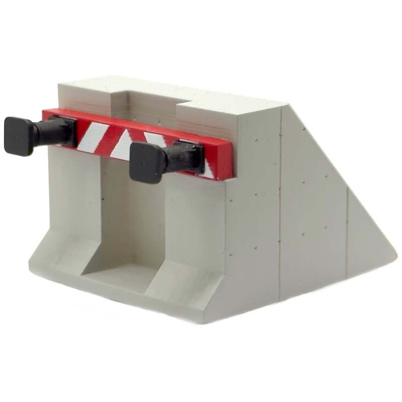 RENFE modern buffer stop.