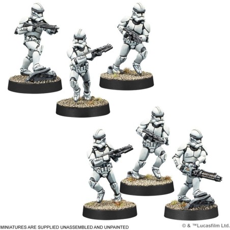 SW Legion: Soldados Clon.