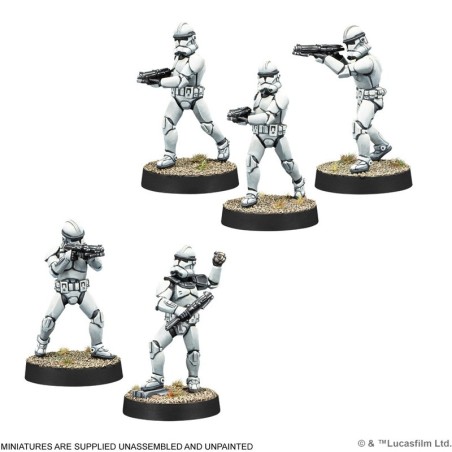 SW Legion: Soldados Clon.