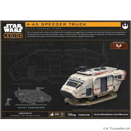 Star Wars Legion: A-A5 Speeder Truck.