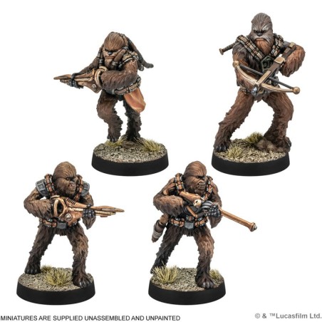 SW Legion: Guerreros Wookiee de Kashyyyk.