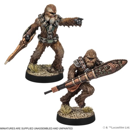 SW Legion: Guerreros Wookiee de Kashyyyk.