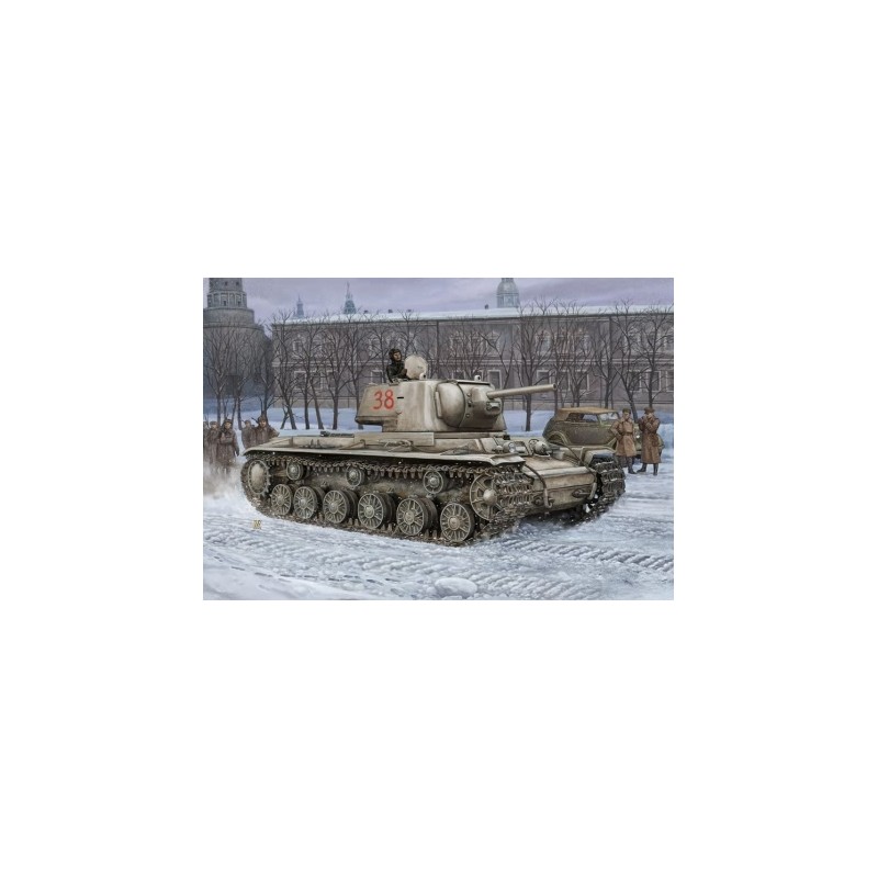 Tanque ruso KV-1 modelo 1942. HOBBY BOSS 84814