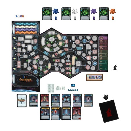 Clank! No espaço. Clank! No espaço.