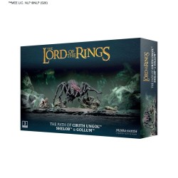 O Caminho de Cirith Ungol: Shelob e Gollum.