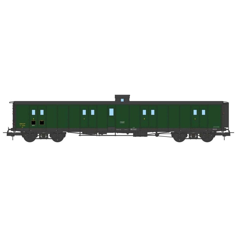 Van type ex-PLM, SNCF. Van type ex-PLM, SNCF.