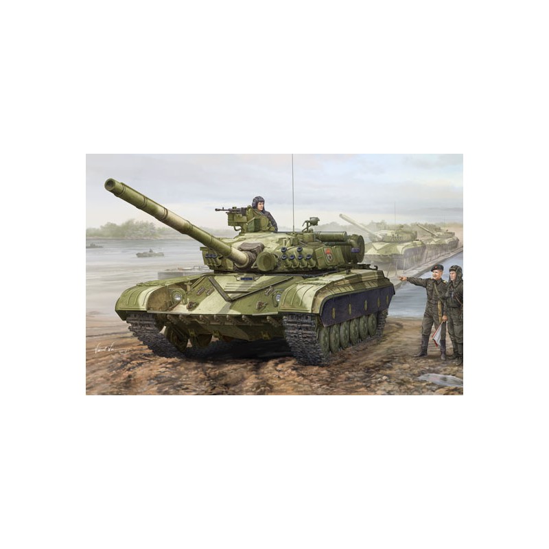 Soviet T-64A MOD 1981. TRUMPETER 01579 Soviet T-64A MOD 1981. TRUMPETER 01579