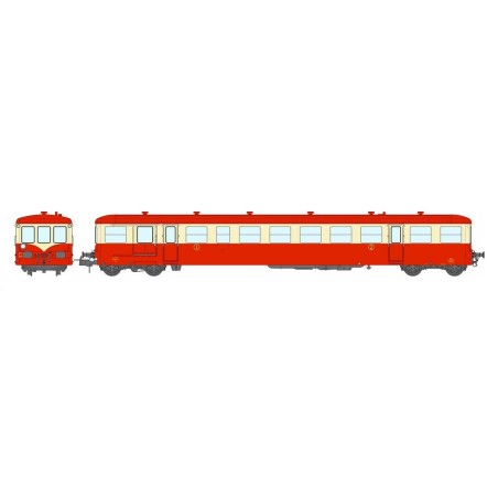 Einheitlicher Beiwagen XR-7487, SNCF.