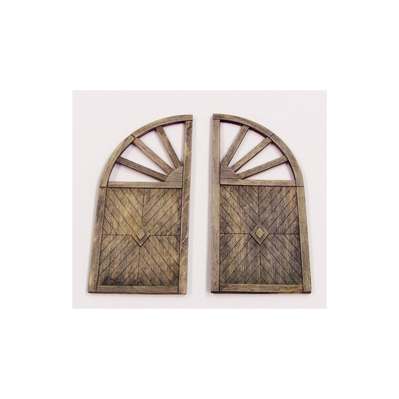 Puerta de madera de dos hojas. PLUS MODEL 431