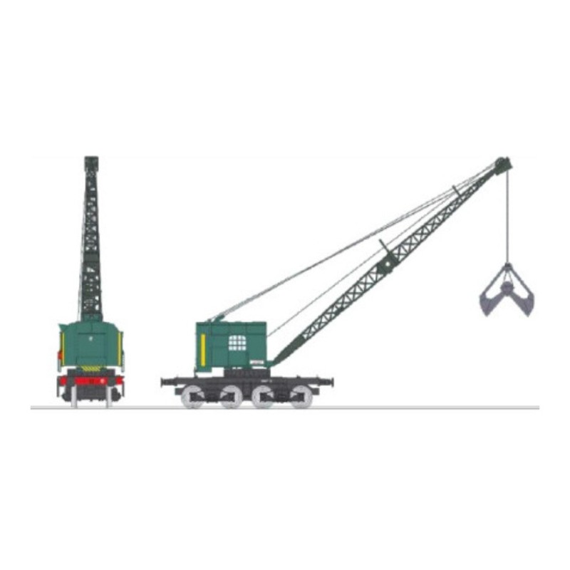 Bondy crane, SNCF.
