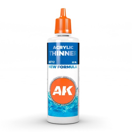 Acrylic thinner. 60 ml.