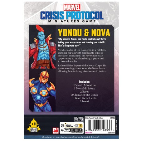 Marvel Crisis Protocol: Yondu & Nova.
