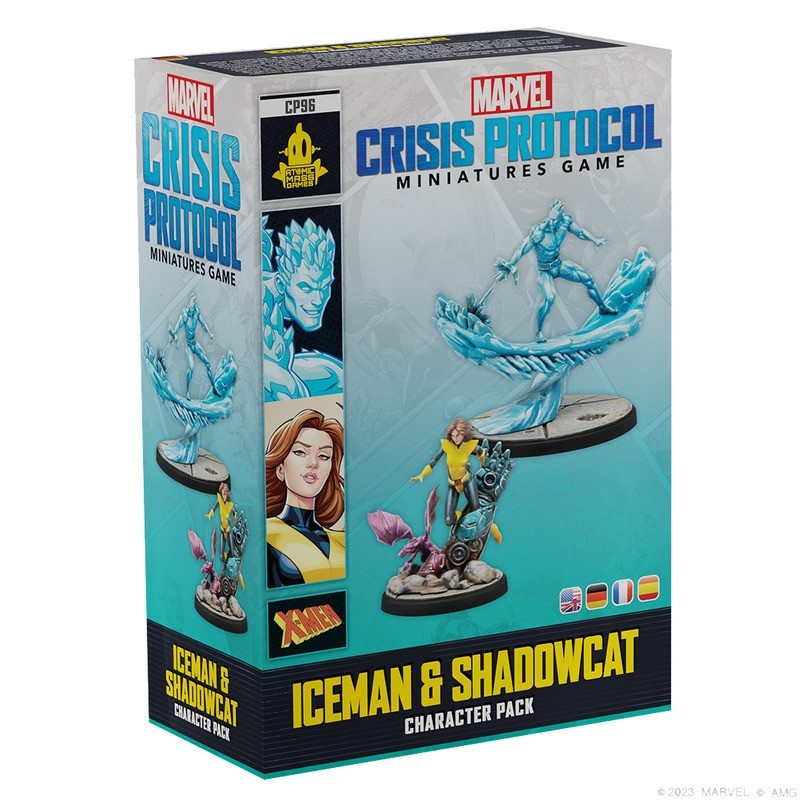 Marvel Crisis Protocol: Iceman & Shadowcat. Marvel Crisis Protocol: Iceman & Shadowcat.