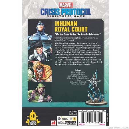 Marvel Crisis Protocol: Cour Royale Inhumaine.