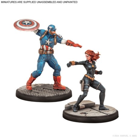 Marvel Crisis Protocol: Pacote de Afiliação dos Vingadores.