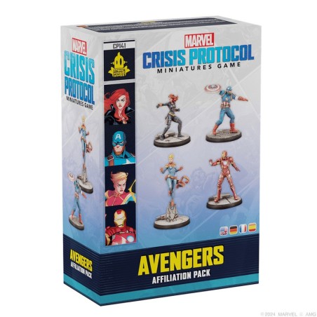 Marvel Crisis Protocol: Avengers Affiliation Pack.