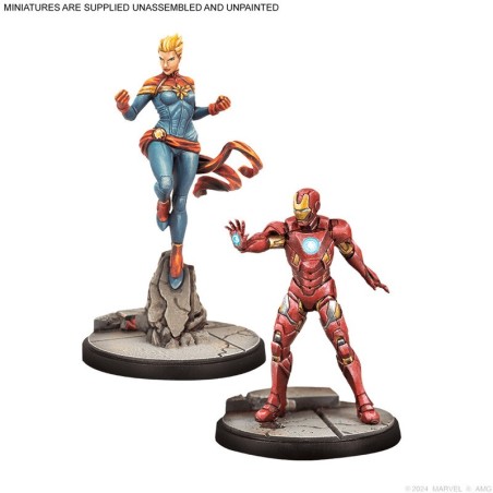 Marvel Crisis Protocol: Pacote de Afiliação dos Vingadores.