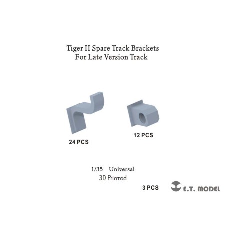 Montaggi per cingoli Tiger II/Jagdtiger.