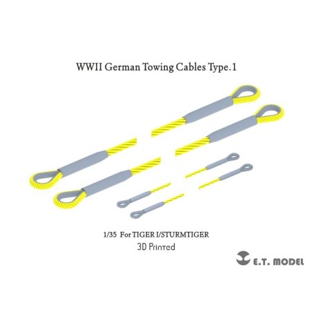 WWII German Towing Cables Type 1.