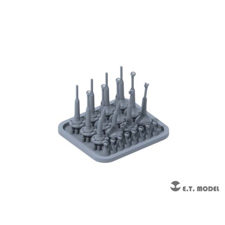 Russian vehicle antenna mast base.
