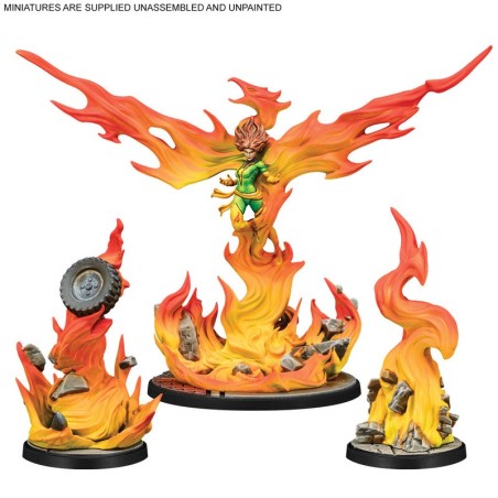Marvel Crisis Protocol: Phoenix & Phoenix Sleashed.