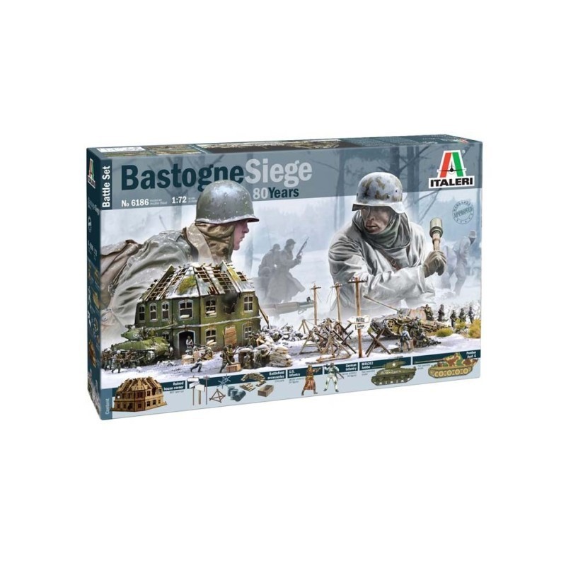 Battaglia di Bastogne, 1944.|Scatola in cattive condizioni.