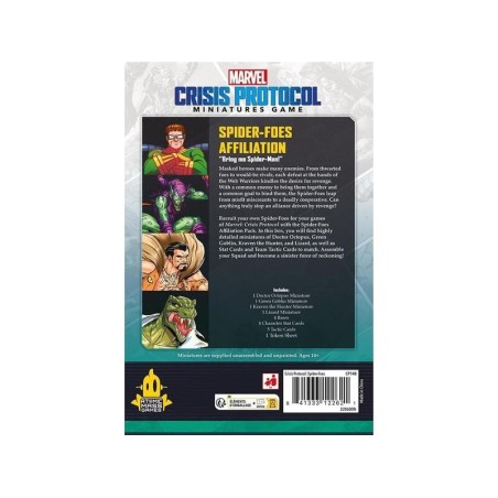 Marvel Crisis Protocol: Pacchetto di affiliazione Spider-Foes.