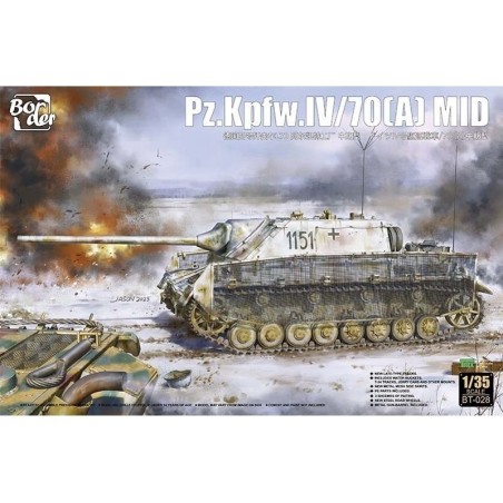 Jagdpanzer IV L/70(A), medio.|Scatola rotta.