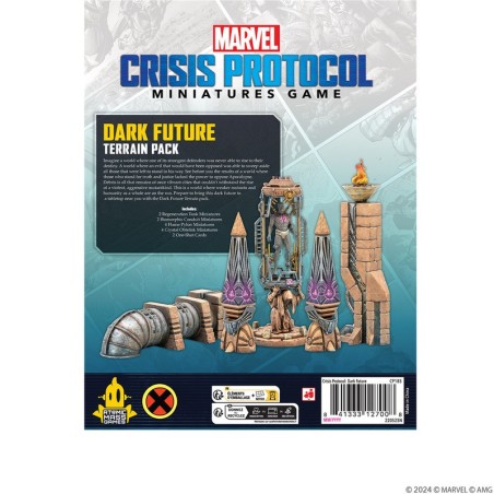Marvel Crisis Protocol: Pack Terrain Futur Sombre.