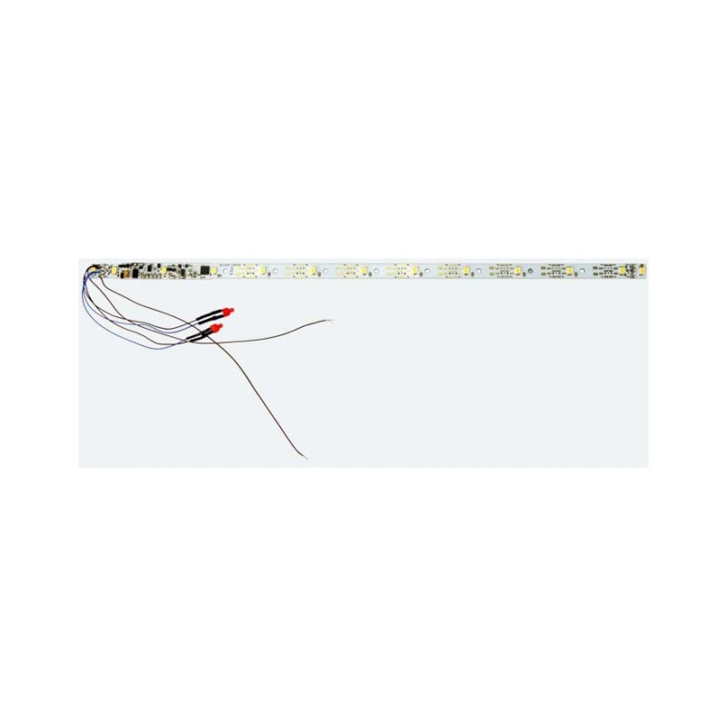 Strip LED con decodificatore integrato. Bianco caldo.