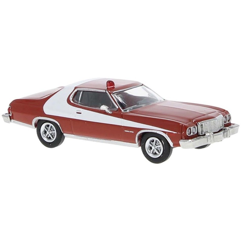 Ford Gran Torino, rojo.