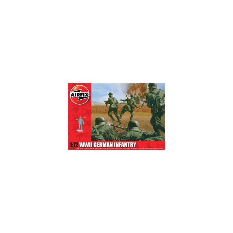 WWII German Infantry. AIRFIX A01705 WWII German Infantry. AIRFIX A01705