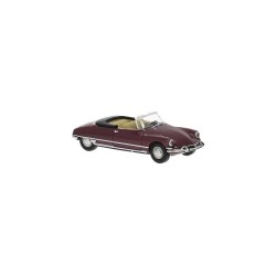 Citroën DS Cabriolet, dunkelrot.
