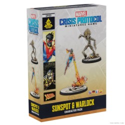 Marvel Crisis Protocol: Sunspot & Warlock.
