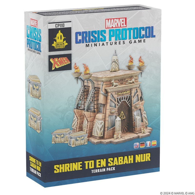 Marvel Crisis Protocol: Pacote de Terreno Santuário para En Sabah Nur. Marvel Crisis Protocol: Pacote de Terreno Santuário para En Sabah Nur.