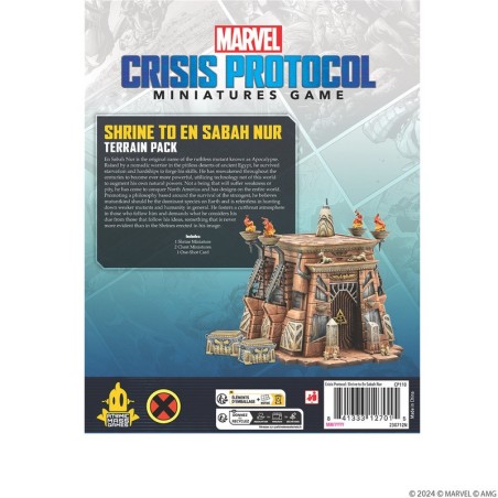 Marvel Crisis Protocol: Pacote de Terreno Santuário para En Sabah Nur.