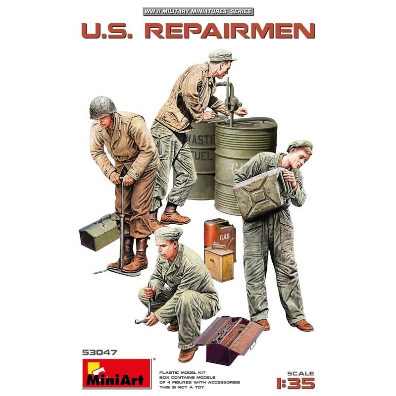 US-Wartungspersonal.