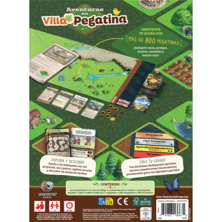 Sticker Town Adventures Board Game by Asmodee – Buy at El Taller del Modelista