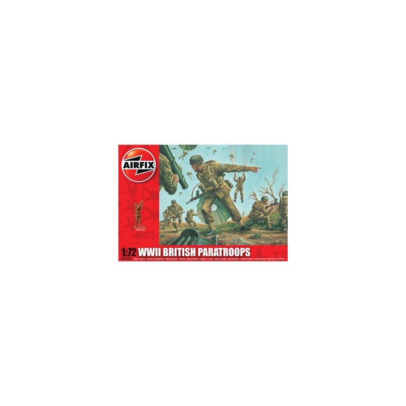 Paracaidistas británicos, WWII. AIRFIX A01723