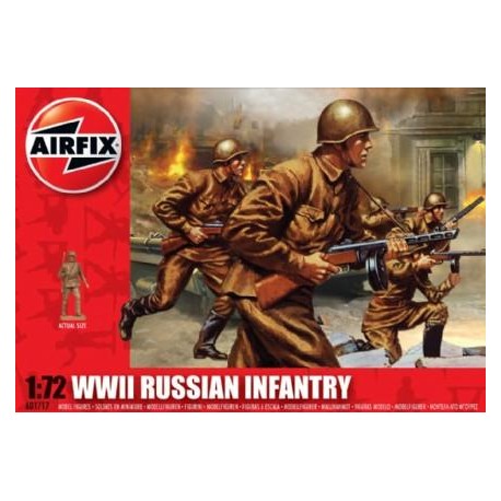WWII Russian Infantry. AIRFIX A01717