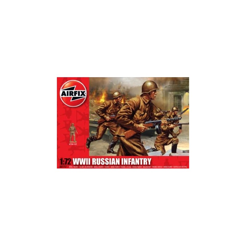 Infantería soviética, WWII. AIRFIX A01717 Infantería soviética, WWII. AIRFIX A01717