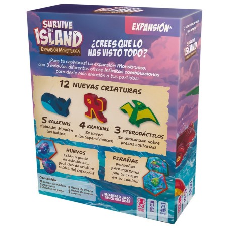 Survive The Island: Expansión Monstruosa.