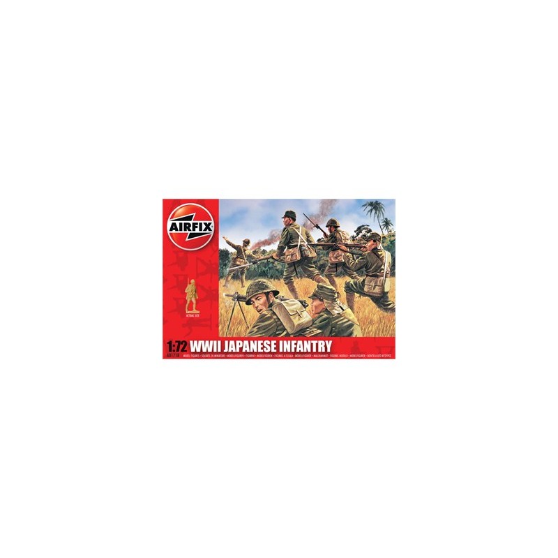 WWII Japanese Infantry. AIRFIX A01718 WWII Japanese Infantry. AIRFIX A01718