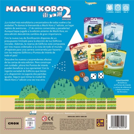 Machi Koro 2e édition.
