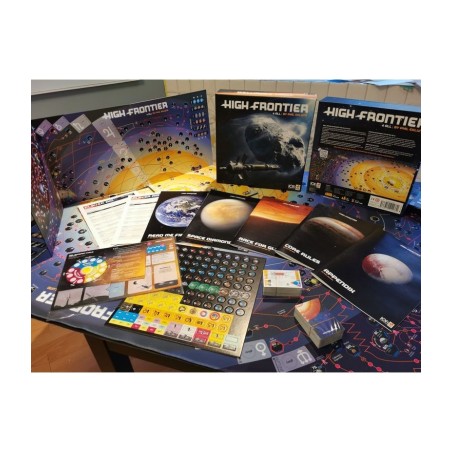 High Frontier 4 All Deluxe Edition. Spanisch.