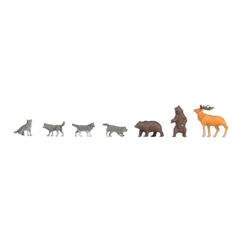 Bears and wolves. Bears and wolves.