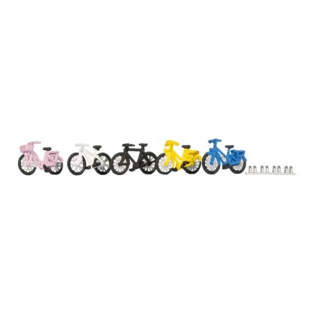 Bicycles.